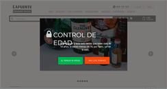 Desktop Screenshot of lafuente.es