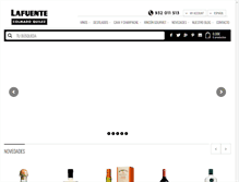 Tablet Screenshot of lafuente.es